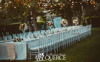 Allestimento matrimonio civile all’aperto: Come sceglierlo?